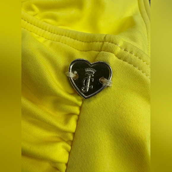 Juicy Couture NWT Halter Swim Dress Grapefruit Neon Yellow Size XS - Picture 9 of 10